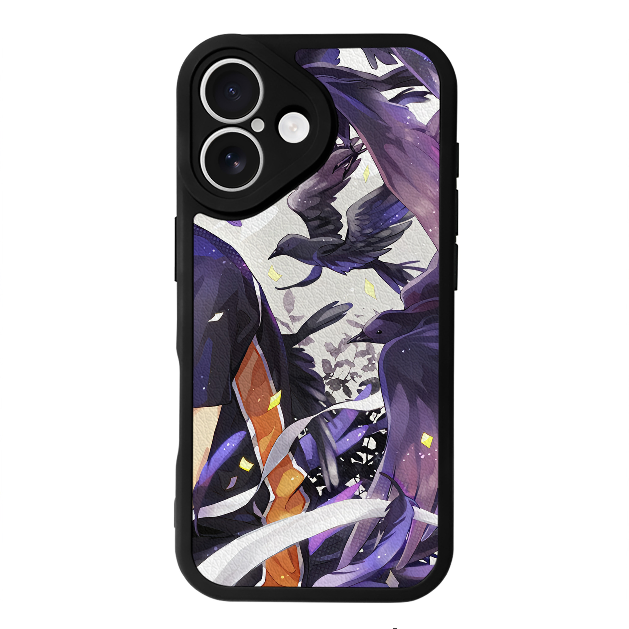 （画像用） ハイキュー!! Haikyu!! 【iPhone 16シリーズ対応】シリコンスマホケース（レザー調） 材質：シリコン